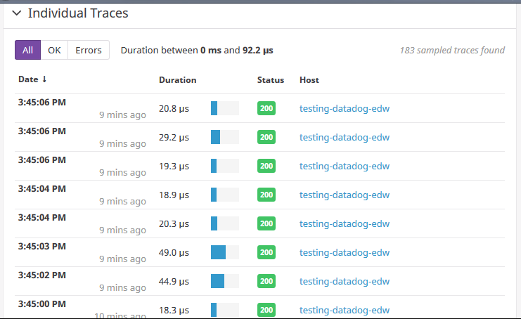 Go and DataDog Part 1 Simple Go HTTP Monitoring with DataDog